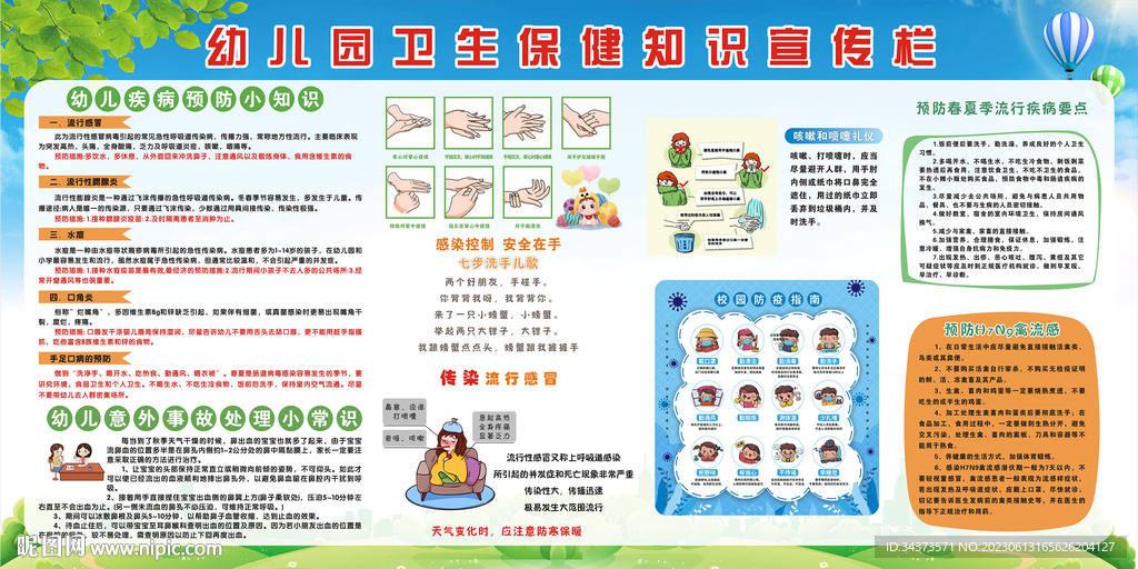幼儿园卫生保健知识