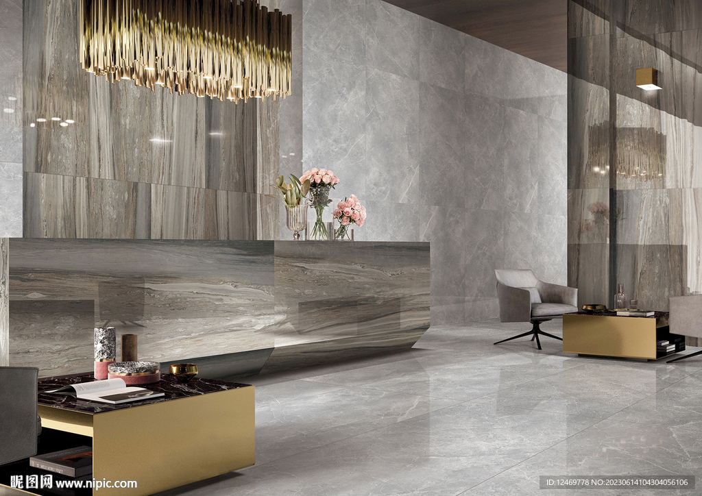 酒店大堂效果图