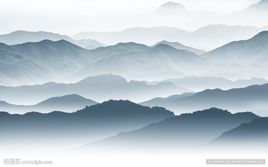 简约 最新高端山水 tIf分层