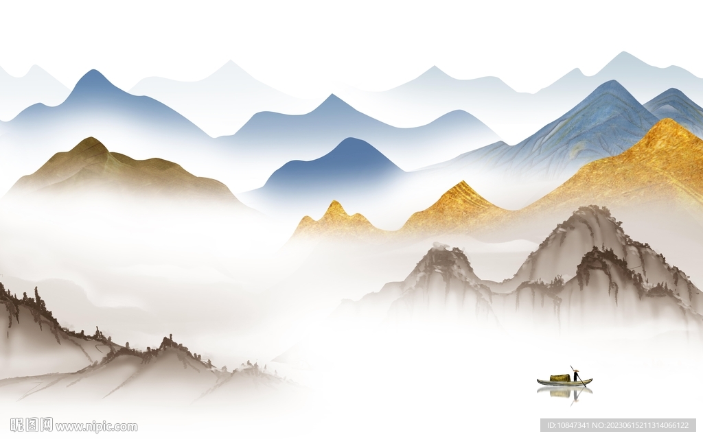 新款 最新高端山水 tIf分层