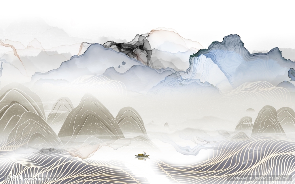 人气 最新高端山水 tIf分层