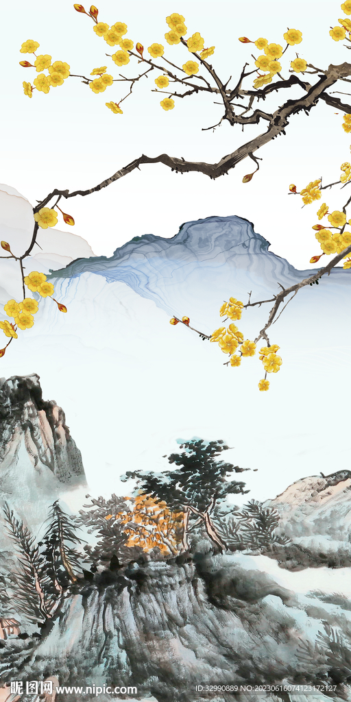 新款 简约新玄关画 TiF分层