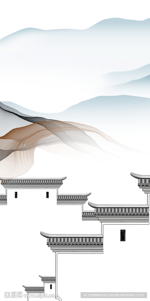 最新 简约新玄关画 TiF分层