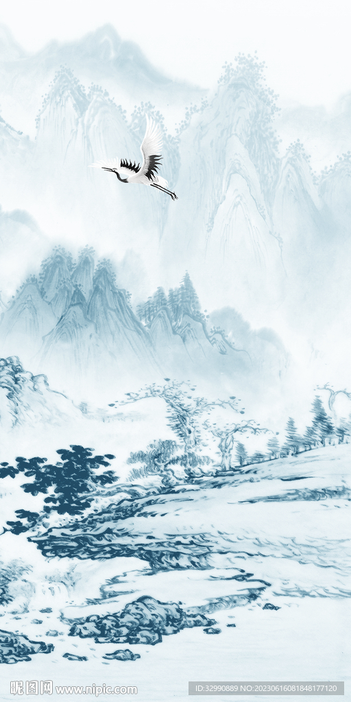 大气 最新款玄关画 tiF分层