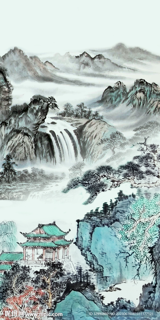 古风 高端大气玄关 Tif分层