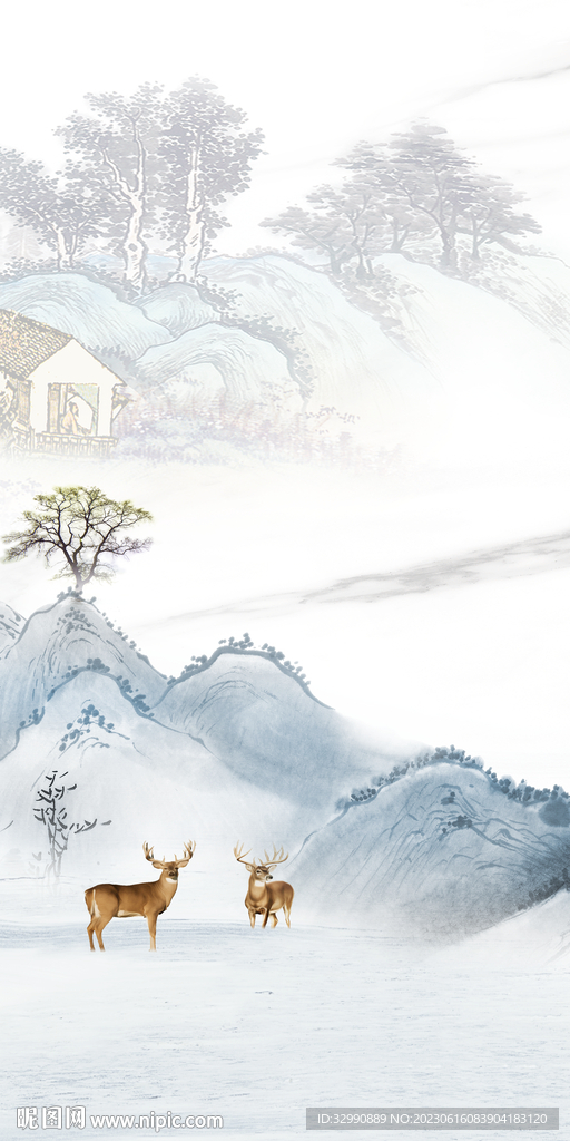 新款 大气新品玄关 Tif分层