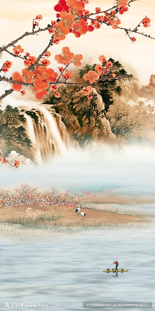 爆款 大气新品玄关 Tif分层