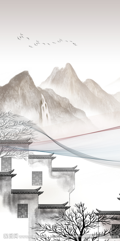 人气 高端大气玄关 Tif分层