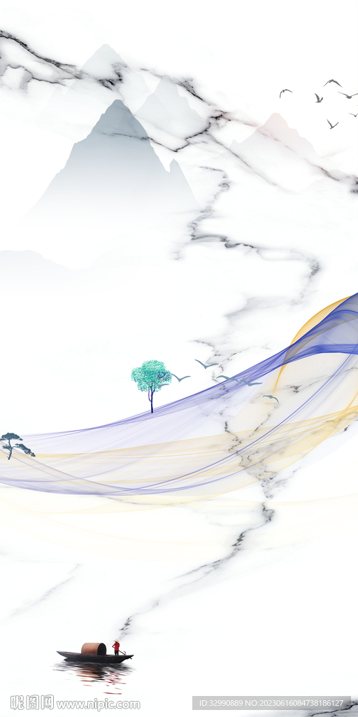 人气 简约新玄关画 TiF分层