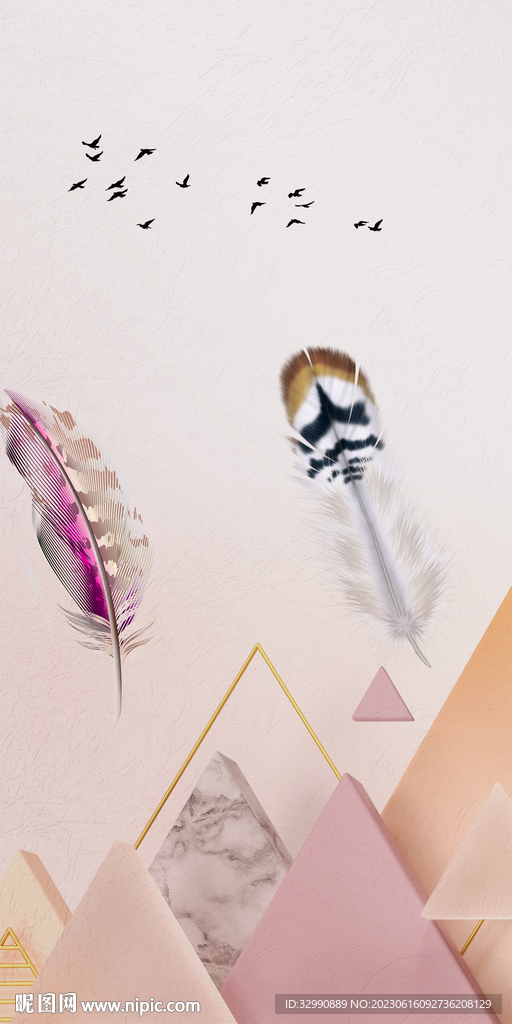 新品 意境新玄关图 tiF分层