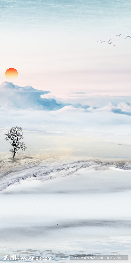 高清 意境新玄关图 tiF分层