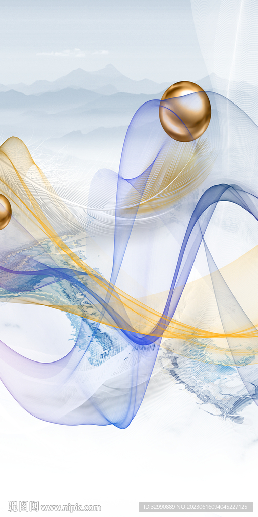 人气 简约新玄关画 tiF分层