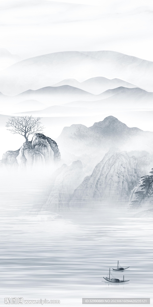 别墅 高清新玄关画 tiF分层