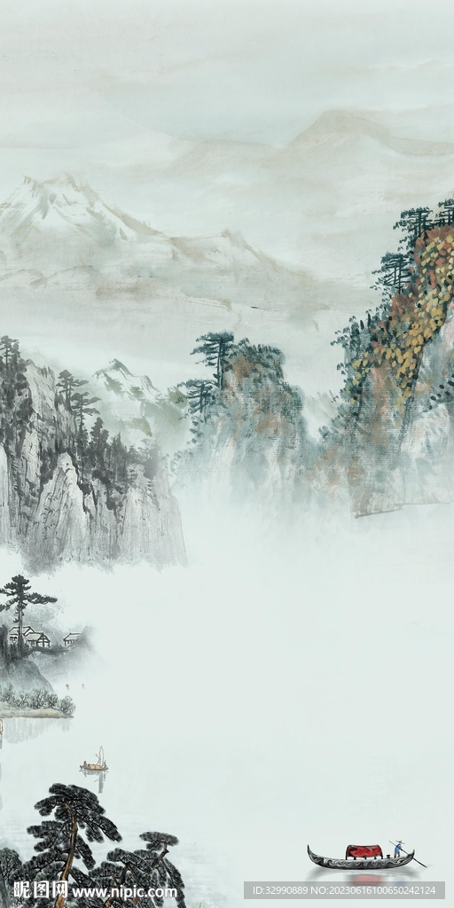 大气 高清新玄关画 tiF分层