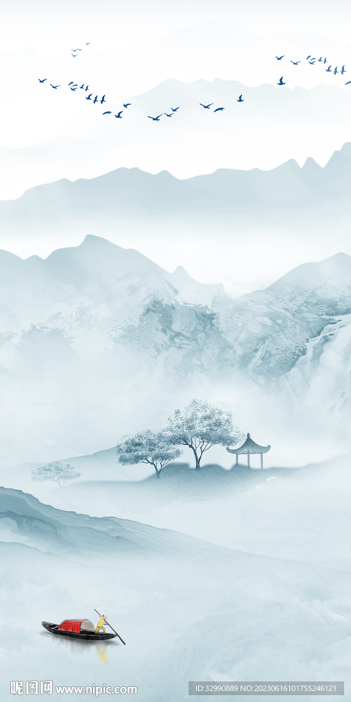 现代 高端简意玄关 TiF分层