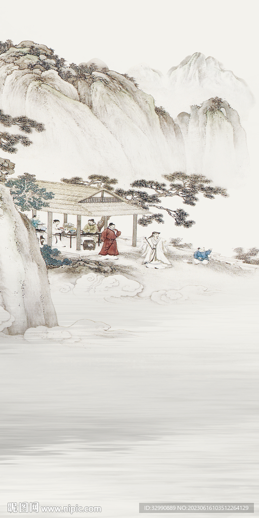 古风 高端新玄关图 tiF分层