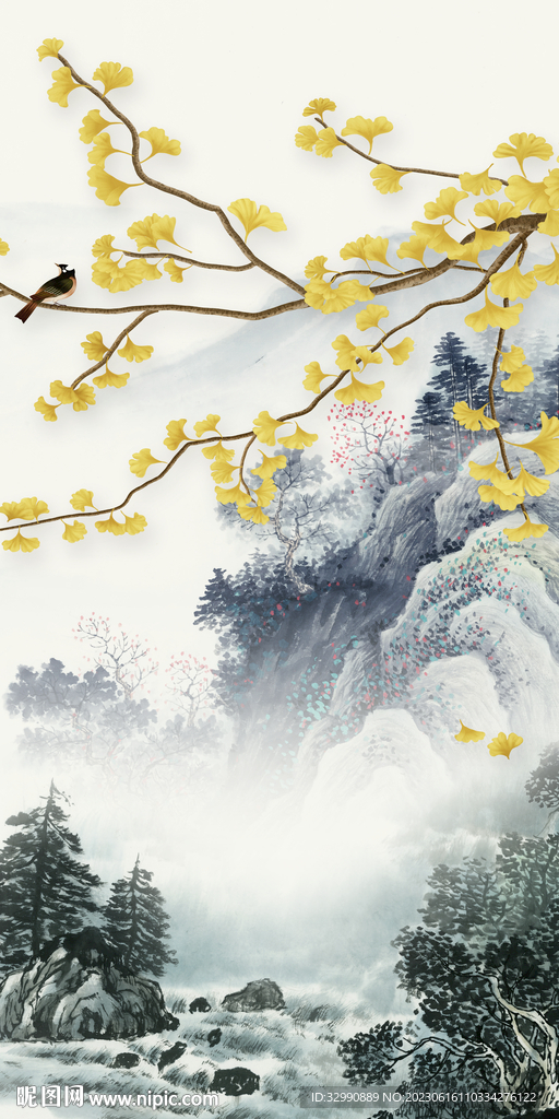 古风 新上架玄关图 tiF分层