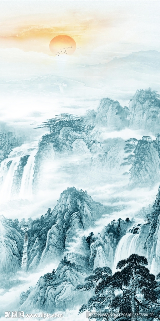 新款 极简高清玄关 Tif分层