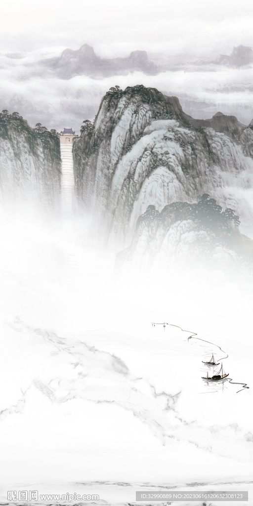 高档 爆款中式玄关 Tif分层