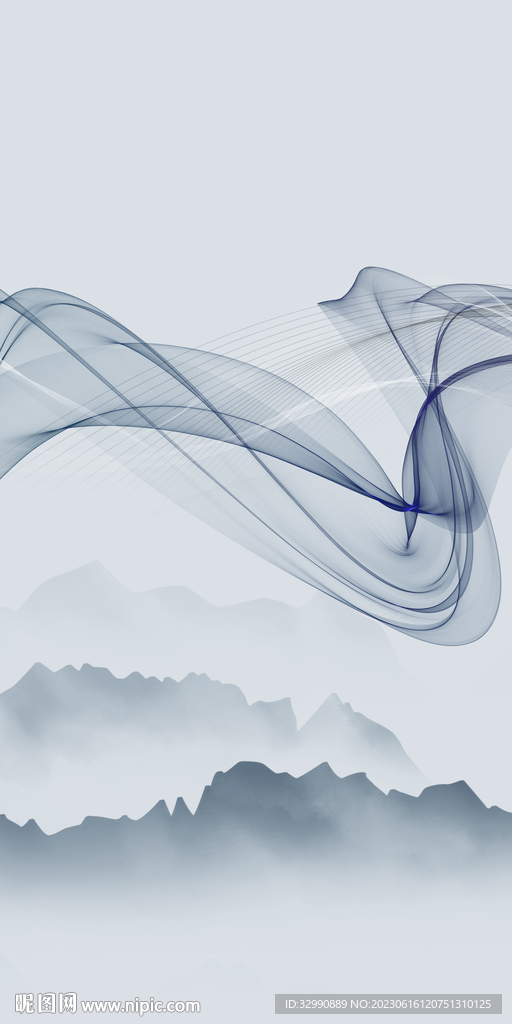 别墅 大气简意玄关 Tif分层