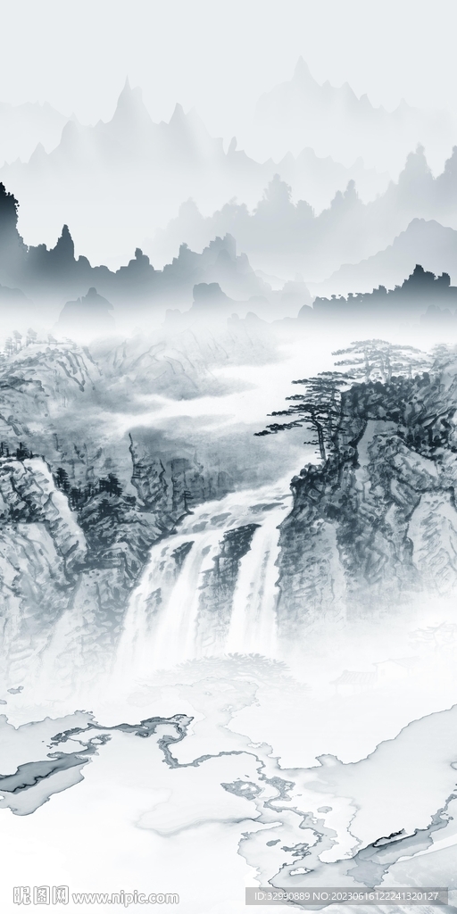 新品 爆款中式玄关 Tif分层