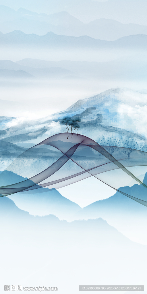 新品 简约简意玄关 Tif分层