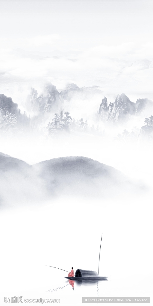 高清 爆款中式玄关 Tif分层