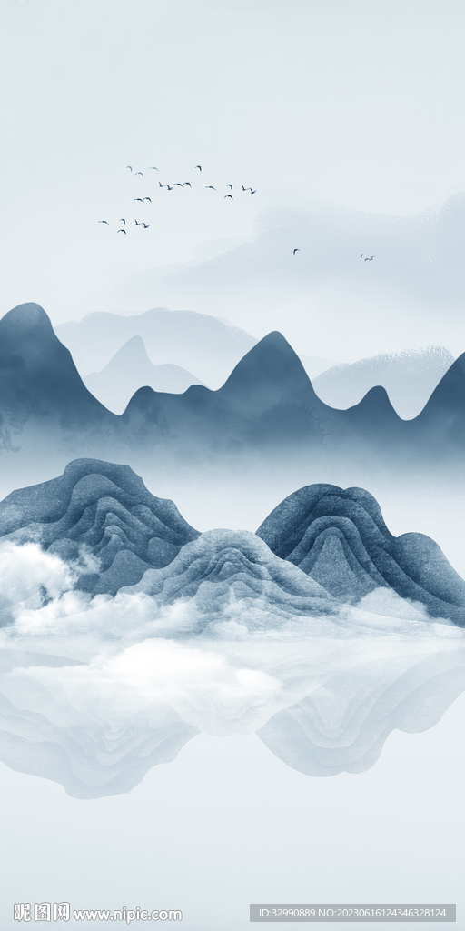 意境 简约简意玄关 Tif分层