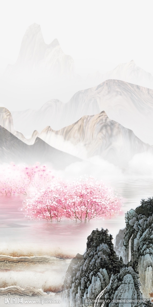 大气 爆款中式玄关 Tif分层