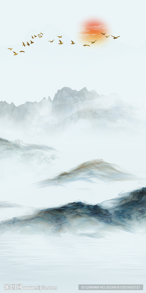 高清 简约简意玄关 Tif分层