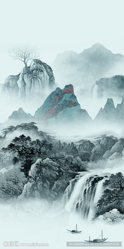 大气 简约简意玄关 Tif分层