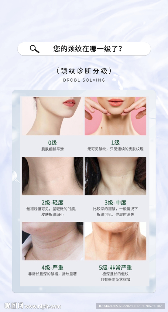 颈纹分级