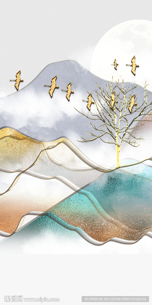 新款 高档最新玄关 Tif分层