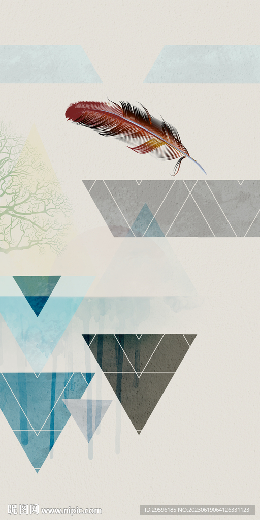 人气 简奢豪华玄关 TIF分层