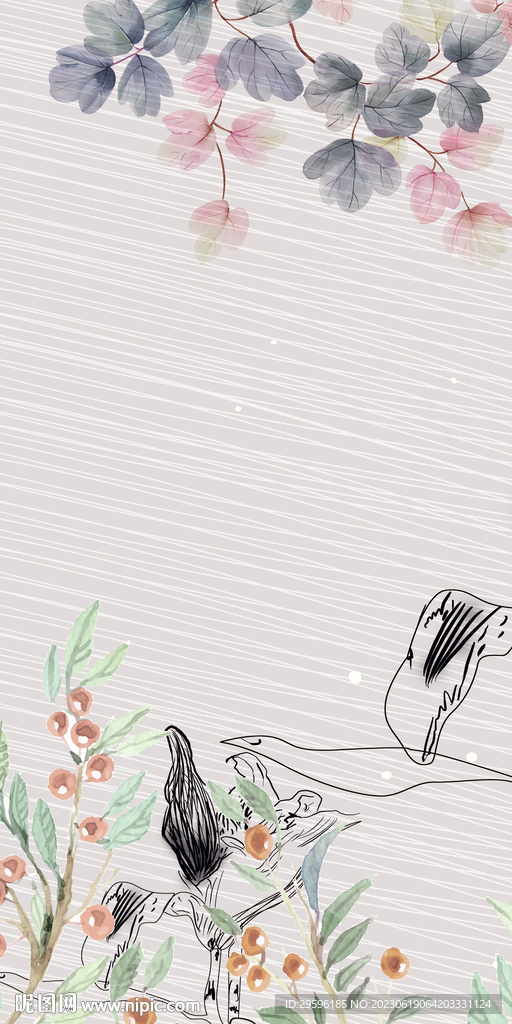 高清 简奢豪华玄关 TIF分层