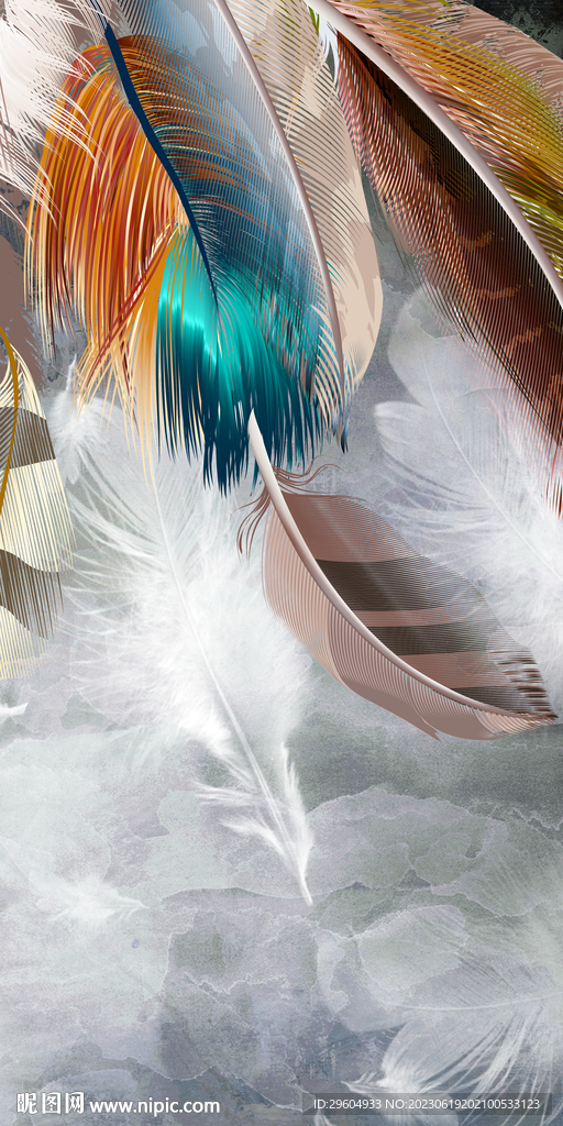 高清 高档新画玄关 TiF分层