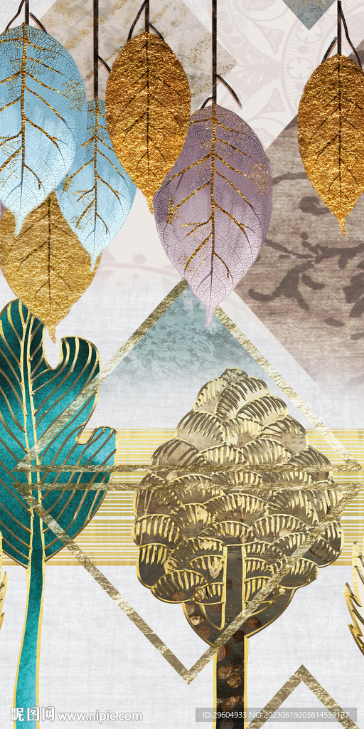 大气 高档新画玄关 TiF分层