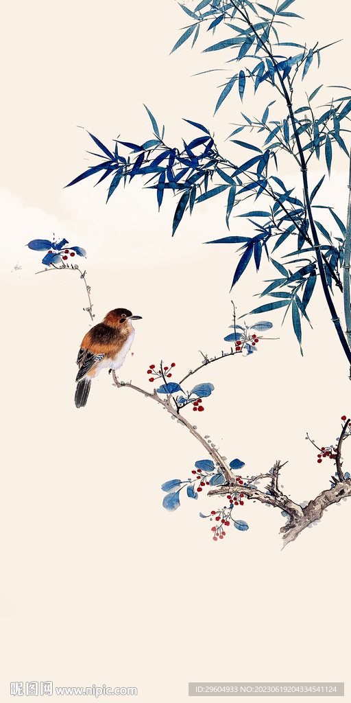 高清 中式轻奢玄关 TiF分层