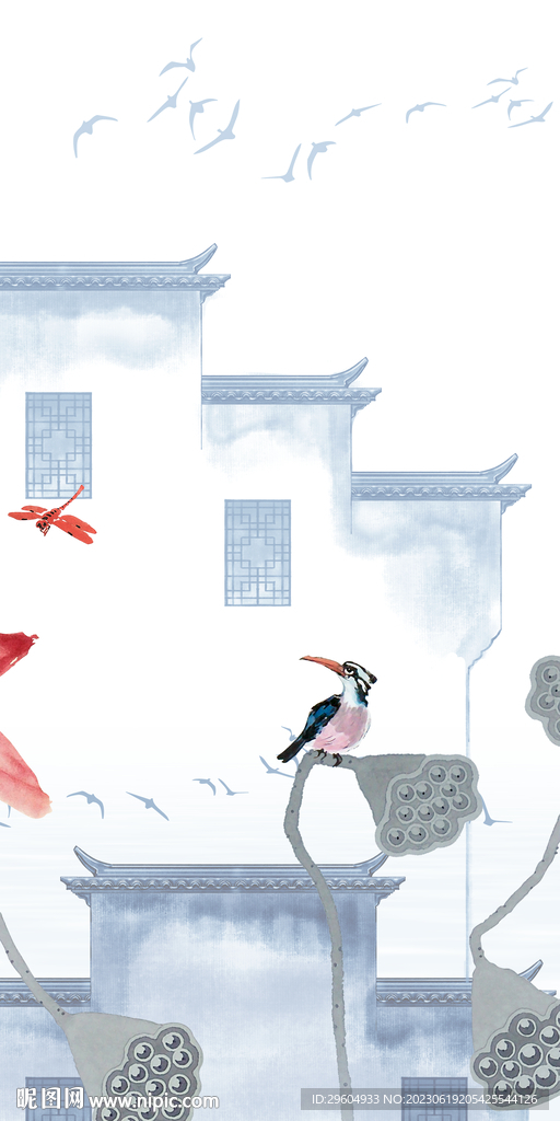 新款 中式轻奢玄关 TiF分层