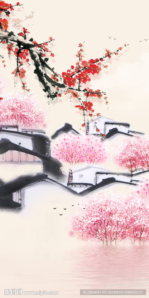 江南 新款现代玄关 tif分层