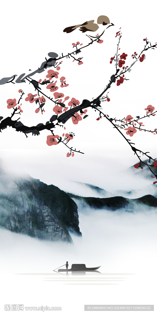 高档 极简高端玄关 tif分层