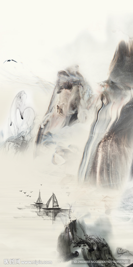 高雅 极简高端玄关 tif分层