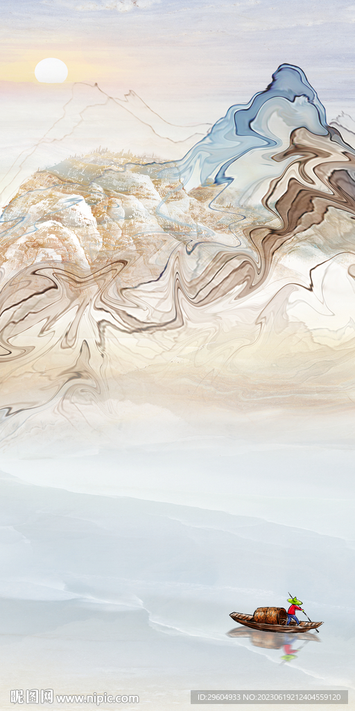 简约 极简高端玄关 tif分层