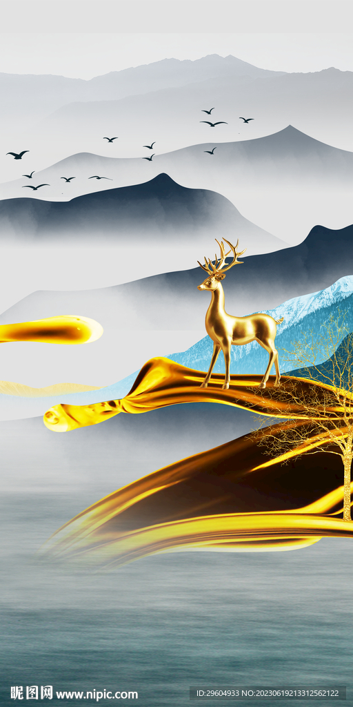 新款 人气高清玄关 tif分层