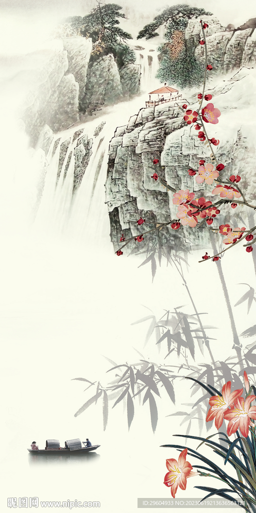 高端 人气高清玄关 tif分层