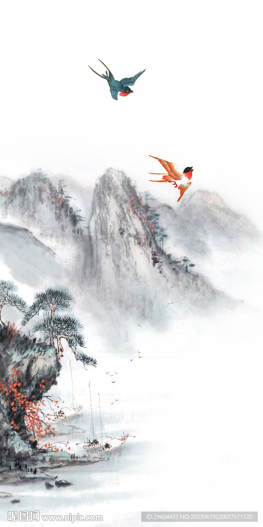 简约 最新高端玄关 Tif分层