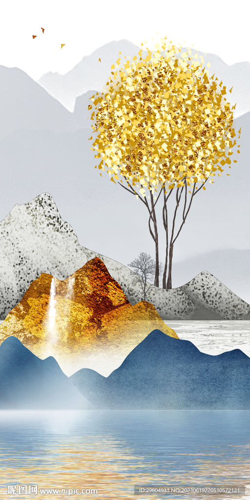 高雅 清晰中式玄关 Tif分层