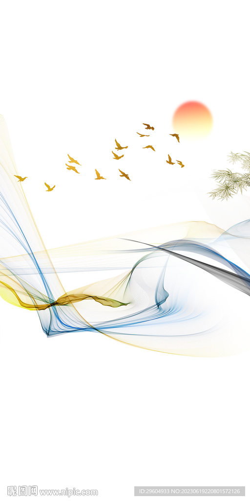 最新 清晰中式玄关 Tif分层