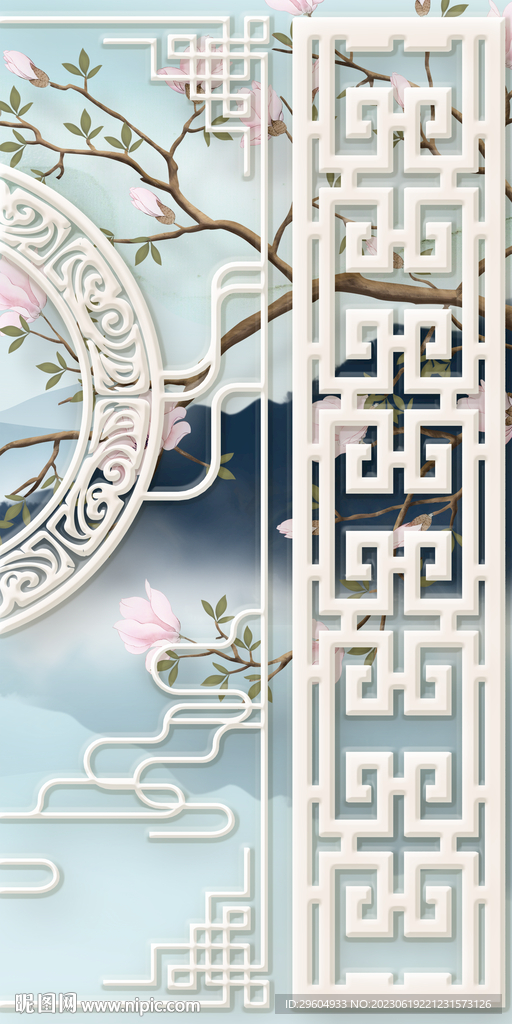 大气 最新高端玄关 Tif分层