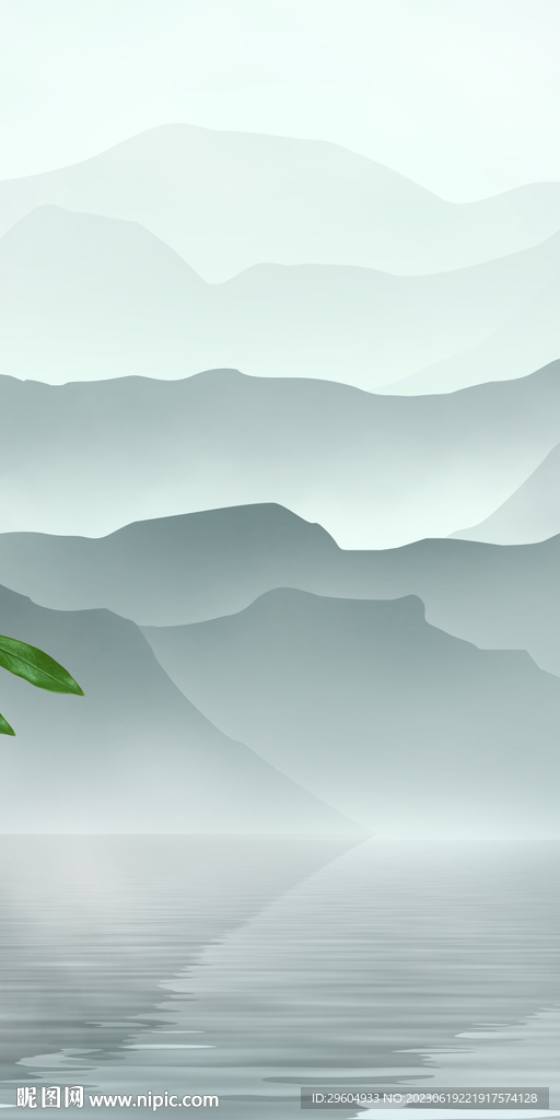 大气 清晰中式玄关 Tif分层